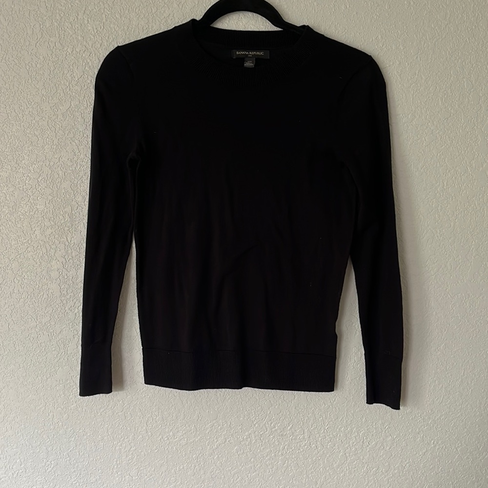 Banana Republic Black Petite Sweater
